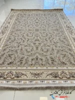 فرش افشان نقره ای 1500 شانه کژال