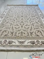 فرش افشان کرم 1500 شانه طرح کژال