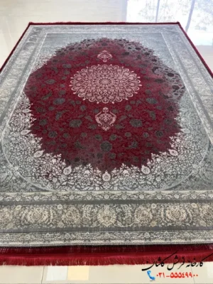 فرش لاکی جدید 1200 شانه طرح پانا کاشان