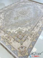 فرش نقره ای 1500 شانه طرح محوا