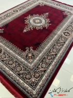 فرش 700 شانه ارزان ورساچه روناسی طرح آنجل کاشان