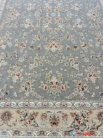 فرش باغ گل فیلی 1200 شانه کاشان