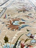 فرش ترنج 1200 شانه پلاتینیوم طرح بهارستان