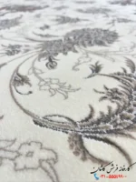 فرش ترنج دار 1200 شانه کرم بهارستان