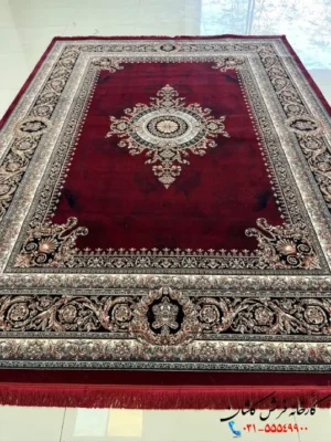 فرش روناسی 700 شانه ارزان قیمت طرح آنجل