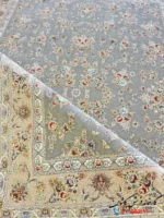 فرش طرح باغ گل فیلی 1200 شانه کاشان