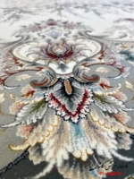 فرش 1200 شانه کرم طرح آراد کاشان