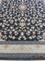 فرش 700 شانه ارزان قیمت رویان مشکی