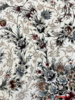 فرش باغ گل 1200شانه کرم