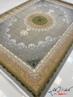 فرش بژ طلایی ماهلین 1200 شانه