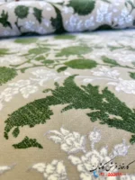 فرش ملانیا 1200 شانه سبز و بژ