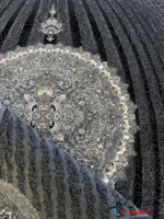 فرش نئوکلاسیک جدید 1200 شانه ذولفقار رنگ طوسی کاشان