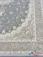 فرش 1200 شانه فیلی طلایی طرح نیکا