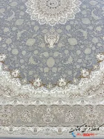 فرش 1200 شانه فیلی طلایی طرح نیکا کاشان