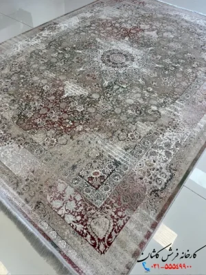 فرش 1200 شانه وینتیج جدید طرح گلشن