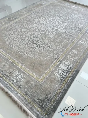 فرش 1500 شانه وینتیج طرح دایان کاشان