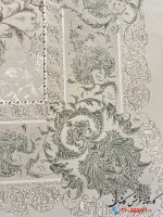 فرش افشان سبز سارا 1200 شانه کاشان