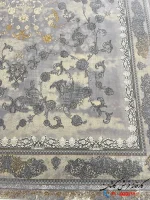 فرش افشان مدرن 1200شانه رامان نقره ای