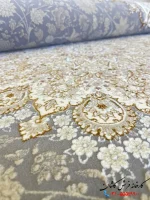 فرش فیلی طلایی 1200شانه طرح نیکا