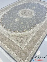 فرش فیلی طلایی 1200شانه طرح نیکا کاشان