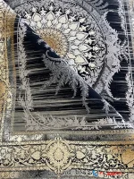 فرش مشکی 1200 شانه ونیز