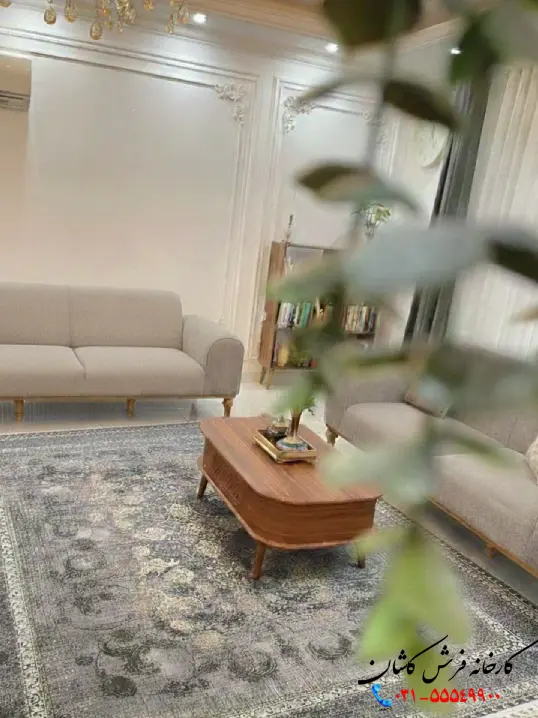 فرش نقره ای 1200 شانه طرح رامان