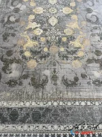 فرش وینتیج 1200شانه طرح آریانا نقره ای