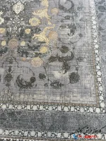 فرش وینتیج افشان 1200شانه آریانا نقره ای