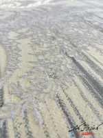 فرش 1200 شانه بژ جدید طرح ونیز کاشان