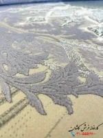 فرش 1200 شانه بژ جدید ونیز کاشان