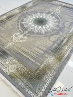 فرش 1200 شانه طرح ونیز بژ