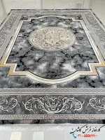 فرش 1200شانه ورساچه طوسی طرح مدوسا