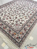 فرش 700 شانه افشان طرح گیلدا کاشان