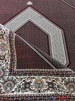 فرش بیجار 1200 شانه طرح مروارید لاکی