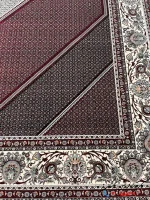 فرش بیجار 1200شانه لاکی طرح مروارید