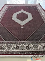 فرش بیجار 1200شانه لاکی مروارید