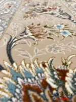 فرش کرم 1200شانه افشان مه گل