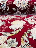 فرش 1200 شانه گلستان لاکی طرح افشان کاشان