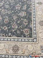 فرش طوسی افشان 1200 شانه طرح آذر