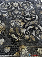 فرش ۷۰۰ شانه سرمه ای طرح رها