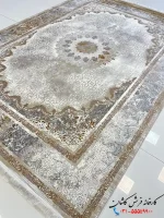 فرش کرم طلایی جدید 1200شانه طرح پروا