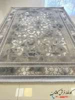 فرش طرح نئوکلاسیک 1200شانه ماهلین لایت کاشان