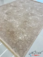 فرش موکا افشان 1200شانه طرح رومینا کاشان