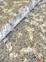 فرش بژ برجسته 1200شانه طرح صدف کاشان
