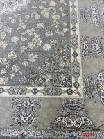 فرش کلاسیک ترنج دار 1200شانه طرح پیچک فیلی