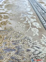 فرش 1200شانه نسکافه ای جدید طرح کاسپین کاشان