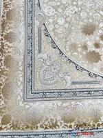 فرش 1200شانه نسکافه ای جدید کاسپین کاشان