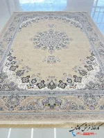 فرش ترنج دار 1200شانه آیسان کاشان