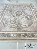 فرش طلاکوب جدید کرم 1200شانه ژوبین