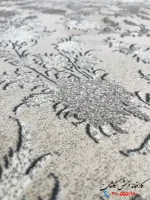 فرش طلاکوب کرم 1200شانه ژوبین کاشان
